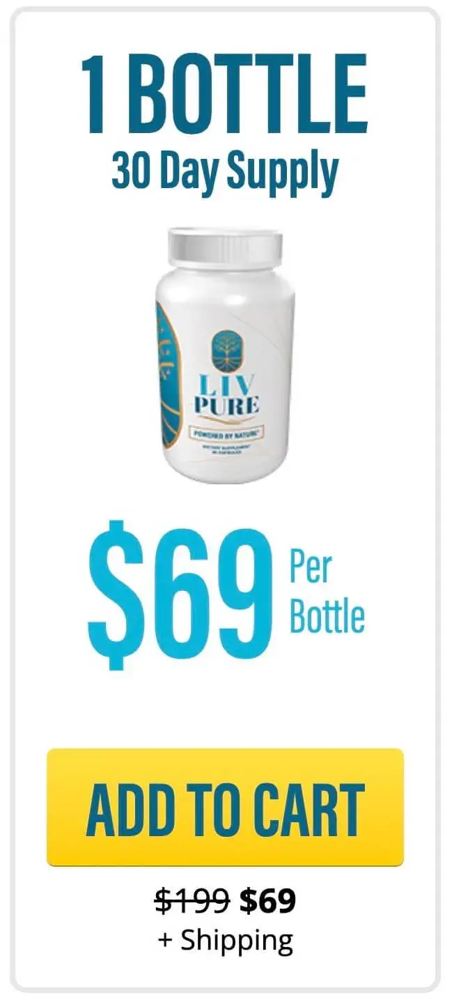 Buy Per bottle LIV PURE in Package For $69!
